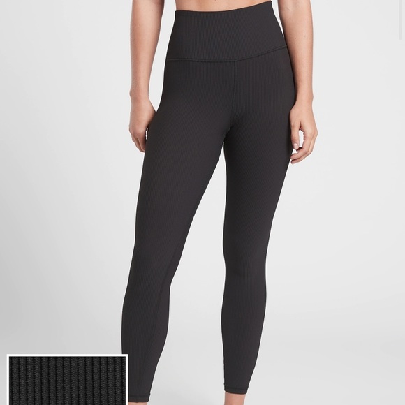 Elation Rib Tight Athleta Leggings - Picture 3 of 4